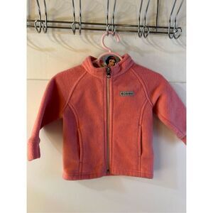 Columbia fleece infant 6-12m pink‎ rn#69724